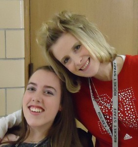 Mrs. Skorupa and Halie 2011-12