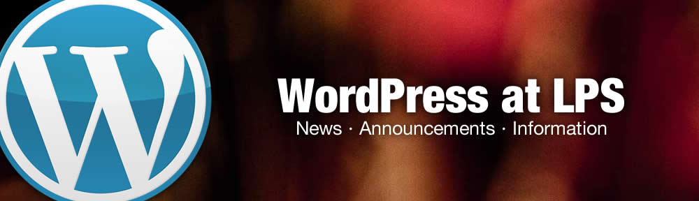 WordPress at LPS
