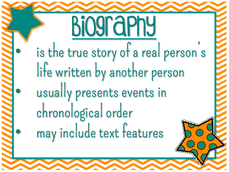 biography genre examples
